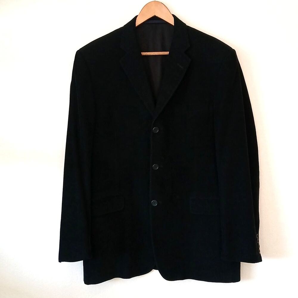 Burberry London Bond Street cashmere blend soft corduroy blazer